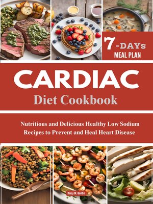 cover image of Cardiac Diet Cookbook